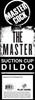 The Master Suction Cup Dildo - Black (packaged)