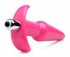 Smooth Vibrating Anal Plug - Pink