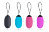 XL Silicone Vibrating Egg - Blue