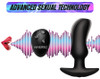 Voice Activated 10X Vibrating Prostate Plug with Remote Control (AG393)