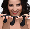 Dark Droplets 3 Piece Curved Silicone Anal Trainer Set (AG377)