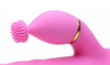 10X Versa-Thrust Vibrating and Thrusting Silicone Rabbit with 3 Attachments