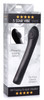 5 Star 9X Pulsing G-spot Silicone Vibrator - Black (packaged)