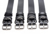 4 Pack Leather Locking Bondage Straps
