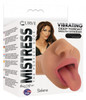 Mistress Selene Vibrating Mouth Stroker- Tan (packaged)