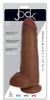 JOCK 12 Inch Dong with Balls Brown (packaged)