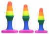 Rainbow Ready Silicone Anal Set