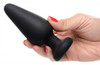 Light Up Silicone Anal Plug - Large