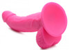 7.5 Inch Dildo with Balls - Pink