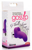 G-Thrill Silicone Finger Vibe - Purple (packaged)