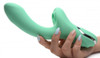 10X Minty Air-Stim Silicone Rabbit Vibrator