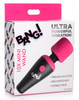 10X Ultra Powerful Silicone Mini Wand - Pink (packaged)
