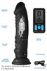 E-Stim Pro 5x Vibrating Dildo with Remote Control