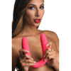7X Double Down Silicone Double Dildo with Remote (AH004)