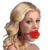 Blossom Silicone Breathable Rose Gag (AH071)