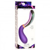 10X Pari Dual Ended Wavy Silicone and Glass Vibrator (packaged)