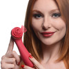 Passion Petals 10X Silicone Suction Rose Vibrator - Red (AG924)