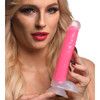 7 Inch Glow-in-the-Dark Silicone Dildo with Balls - Pink (CN-14-0546-33)