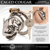 Caged Cougar Locking Chastity Cage (AH130)