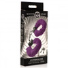 Cuffed in Fur Furry Handcuffs - Purple (packaged)