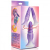 3 Piece Silicone Butt Plug Set - Purple (packaged)