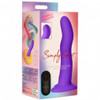 21X Vibrating Wavy Silicone Dildo (packaged)