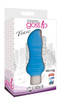 Tease Silicone Bullet Vibe- Blue (packaged)