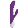 Diana 20x Rippled Silicone Rabbit Vibe - Purple (CN-04-0505-40)