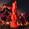 Fire Hound Silicone Dildo - Small (AH414-Small)