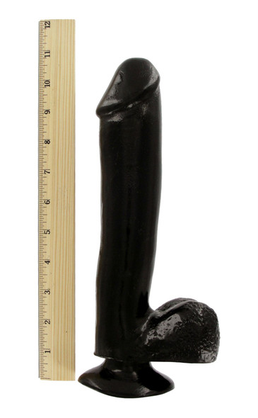 Mighty Midnight 10 Inch Dildo with Suction Cup (AB992)