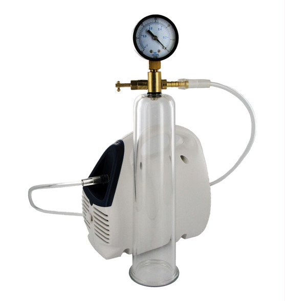 Deluxe Electric Pump with Cylinder and Gauge (AB885)