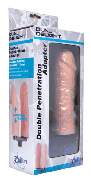 Dual Delight Double Penetration Adapter (packaged)