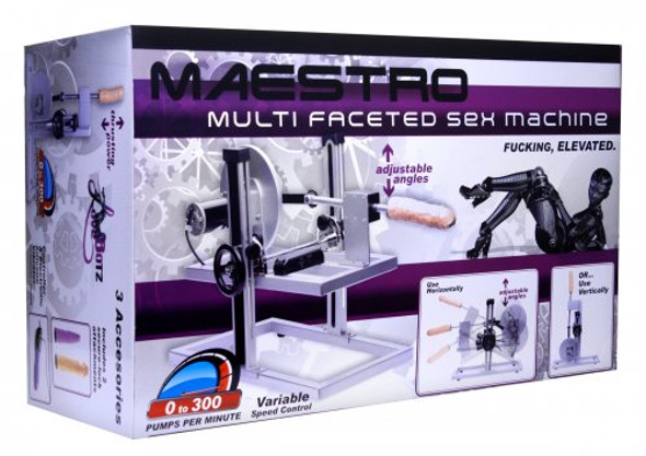 Maestro Multi-Faceted Sex Machine with Universal Adapter (packaged)