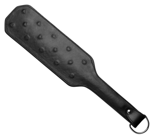 Spiked Leather Fraternity Paddle (AD726)