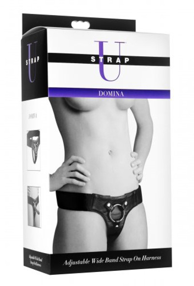 Domina Wide Band Strap On Harness (packaged)