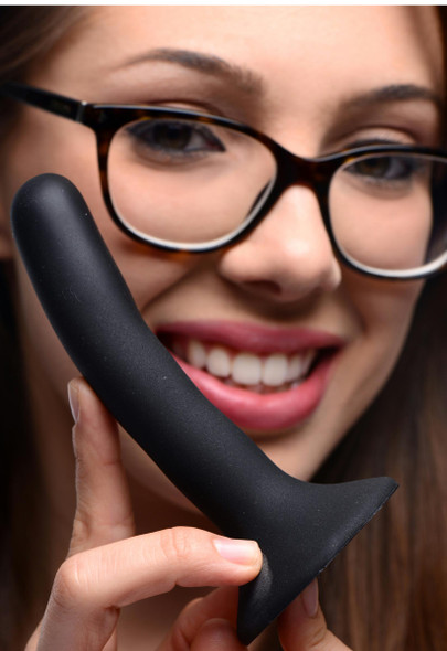 Black Silicone Strap-On Dildo - Small (AE901-Black)