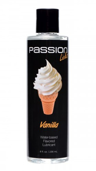 Passion Licks Vanilla Water Based Flavored Lubricant