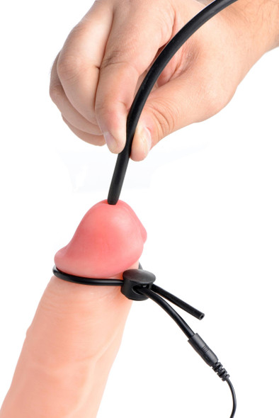 Jolted Cock and Ball Strap with Penis Stim (AF533)