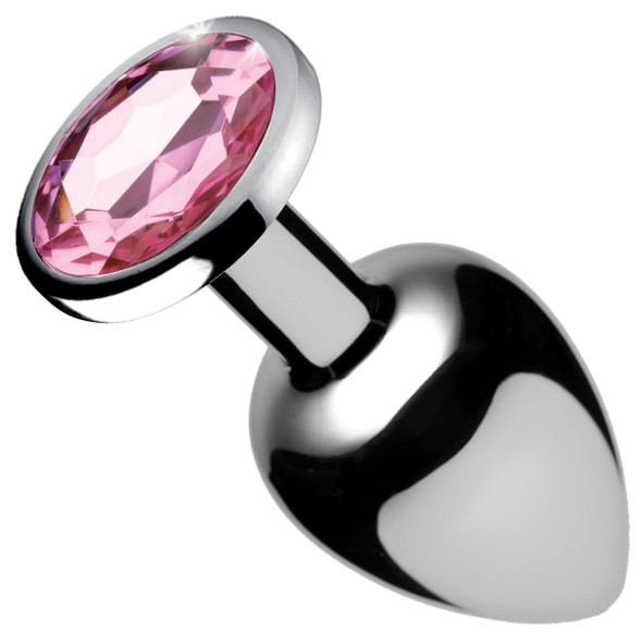 Pink Gem Anal Plug- Small (AF631-Small)