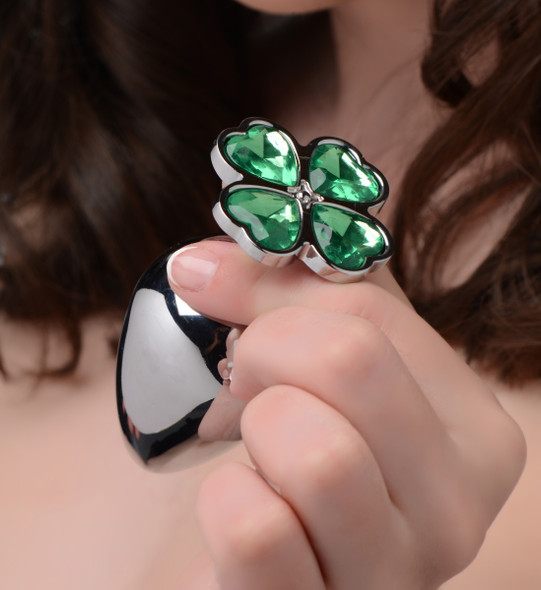 Lucky Clover Gem Anal Plug - Medium (AG185-Medium)