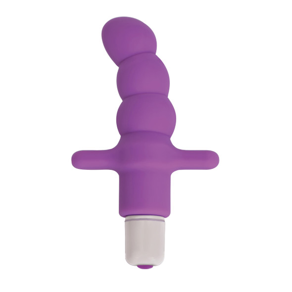 Desire Silicone Vibrating Anal Probe- Purple  (CN-04-0211-40)