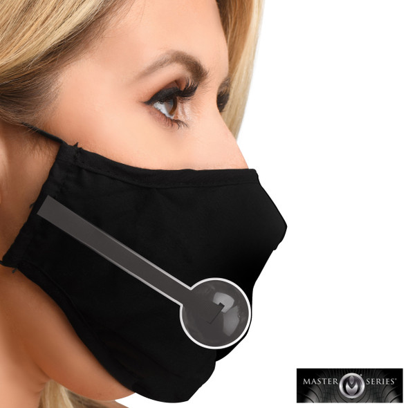 Under Cover Ball Gag Face Mask (AH078)