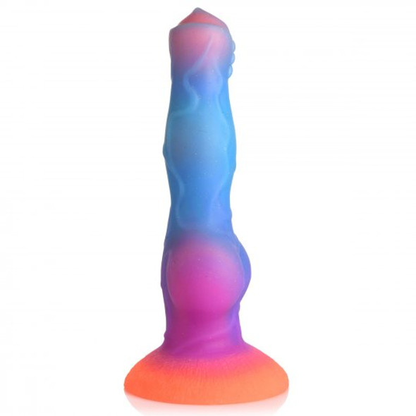 Space Cock Glow-in-the-Dark Silicone Alien Dildo