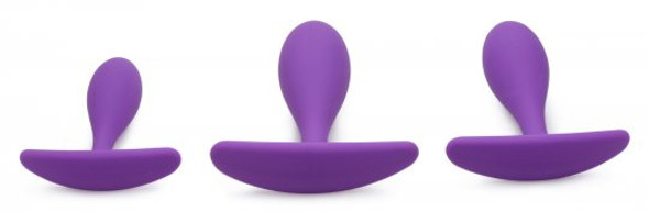 Rump Bumpers 3 Piece Silicone Anal Plug Set