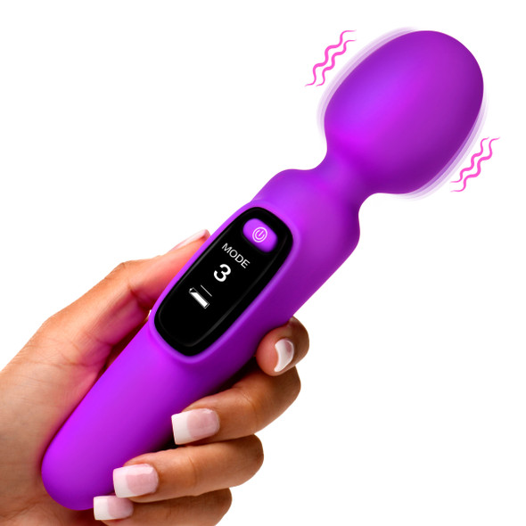 Digital Silicone Wand with Display