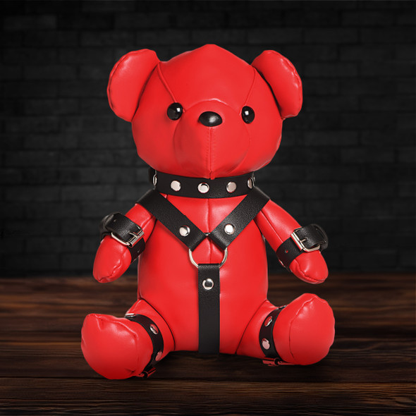 Gimp Teddy Bear - Red