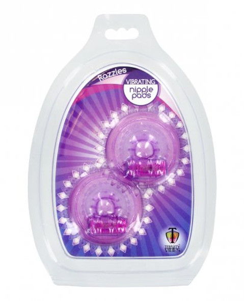 Razzles Vibrating Nipple Pads (packaged)