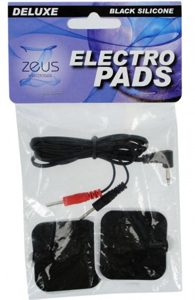 Zeus Deluxe Black Electro Pads (packaged)