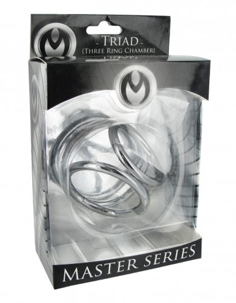 The Triad Chamber Cock and Ball Ring (packaged)