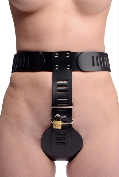 Strict Leather Female Chastity Belt (ST589)
